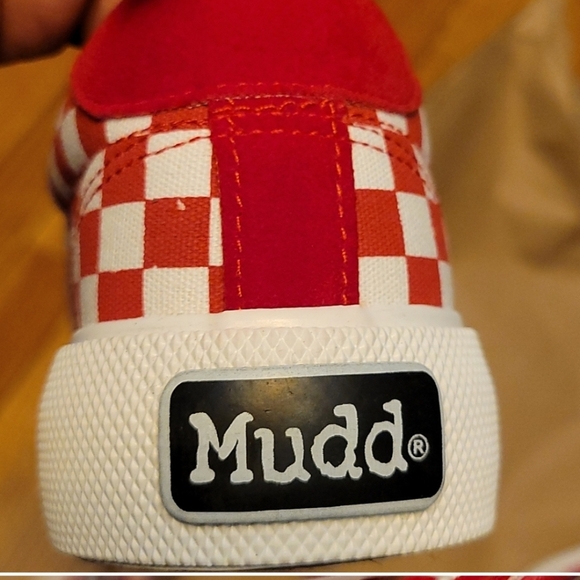MUDD Red and White Checkered Sneakers, By Mudd Size 8.5 - Picture 7 of 14